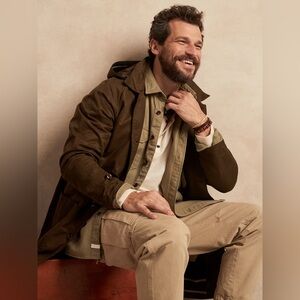 Banana Republic Men's Water Resistant Car Coat